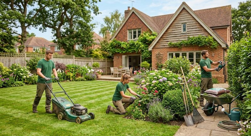 Spring Garden Maintenance in Ventura County, CA